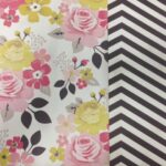 PAPEL SCRAP ROSAS - RAYAS