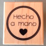 SELLO DE MADERA HECHO A MANO
