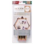 RULER STUDIO REGLA DOBLADA 15 CM NATURAL WE R