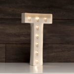 LETRA LUMINOSA T MARQUEE LOVE 30 CM