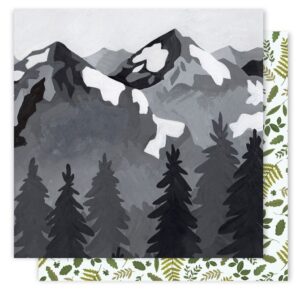 PAPEL SCRAP MOUNTAIN VIEW DE CREEKSIDE ONECANOETWO