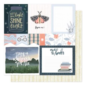 PAPEL SCRAP FIELD NOTES TWILIGHT DE ONE CANOE TWO