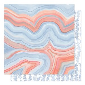 PAPEL SCRAP MARBLE TWILIGHT DE ONE CANOE TWO