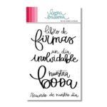 SELLO ACRÍLICO FIRMAS DE LORABAILORA