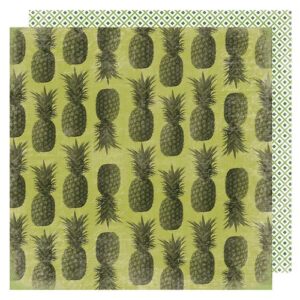 PAPEL SCRAP PIÑA COLADA PINEAPPLE CRUSH DE HEIDI SWAPP