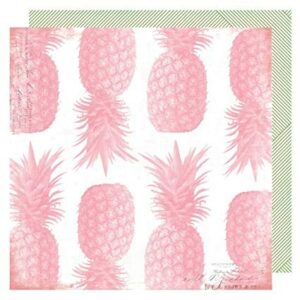 PAPEL SCRAP PINEAPPLE CRUSH DE HEIDI SWAPP