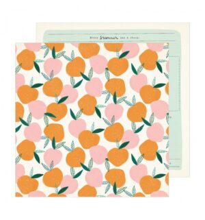 PAPEL SCRAP PEACHY SUNNY DAYS