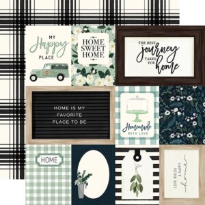 PAPEL SCRAP HOME AGAIN JOURNALING CARDS