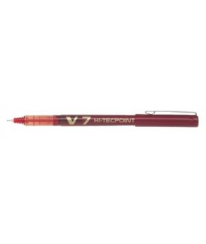 PILOT V7 HI-TECPOINT ROJO