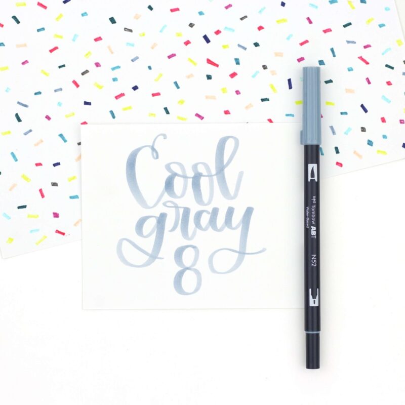 TOMBOW ABT DUAL BRUSH N52 COOL GRAY