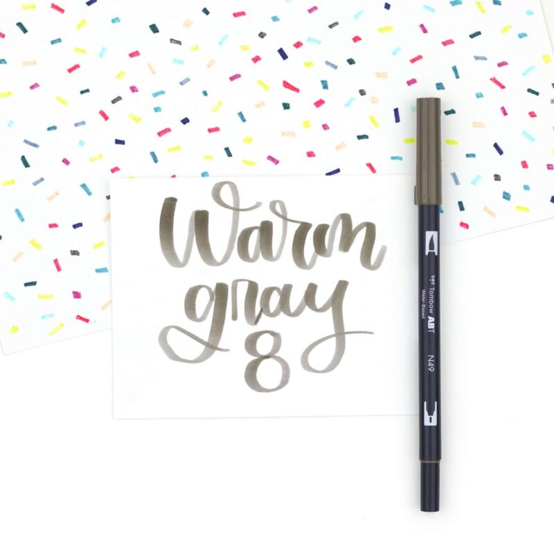 TOMBOW ABT DUAL BRUSH N49 WARM GRAY