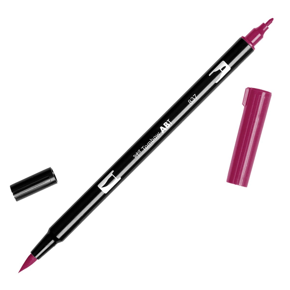 TOMBOW ABT DUAL BRUSH 837 WINE RED