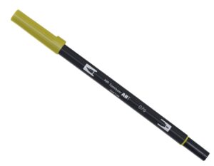 TOMBOW ABT DUAL BRUSH 076 GREEN OCHRE