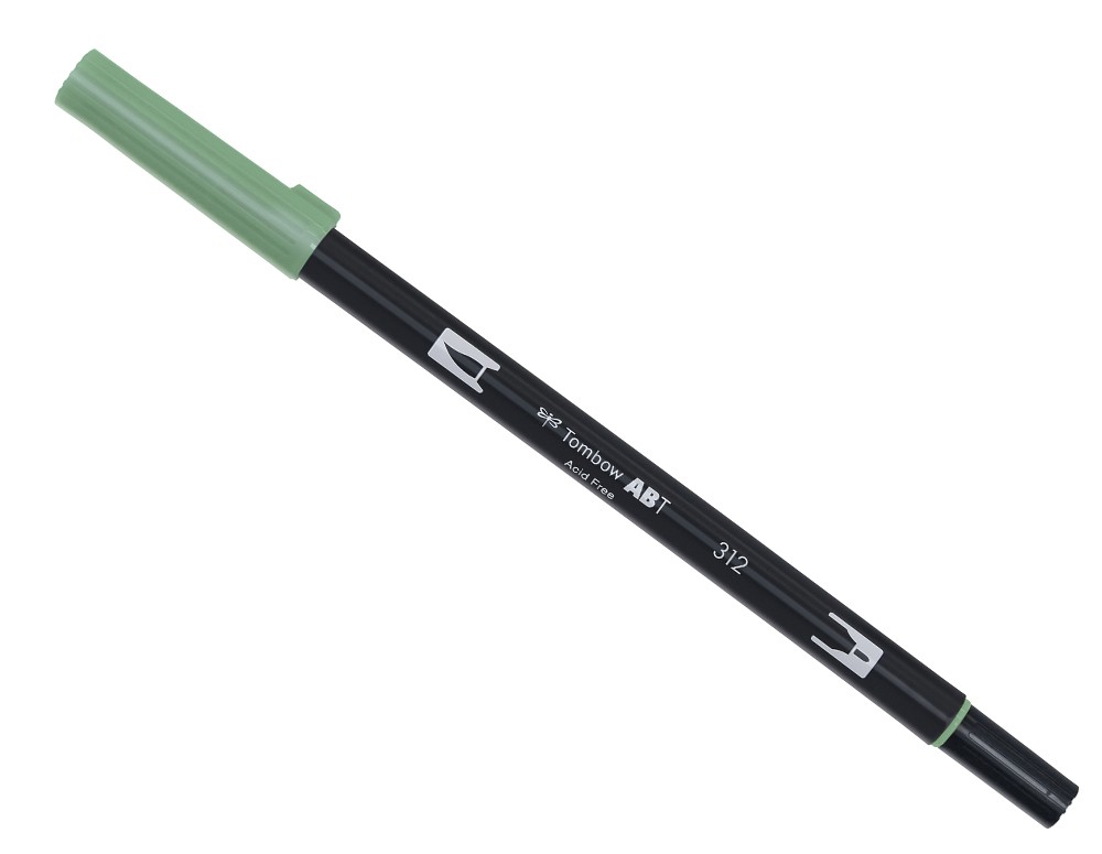 TOMBOW ABT DUAL BRUSH 312 HOLLY GREEN