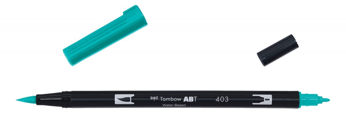 TOMBOW ABT DUAL BRUSH 403 BRIGHT BLUE