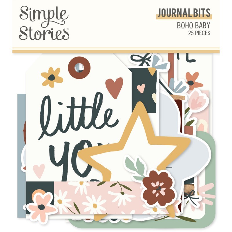 JOURNAL BITS BOHO BABY DE SIMPLE STORIES